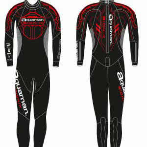 aquaman bionik triathlon wetsuit Open Water